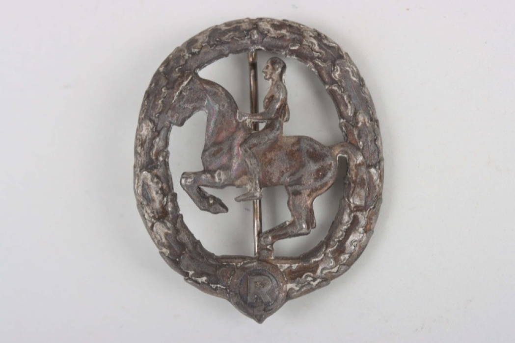 German Horseman's Badge 2nd Class in Silver - Lauer