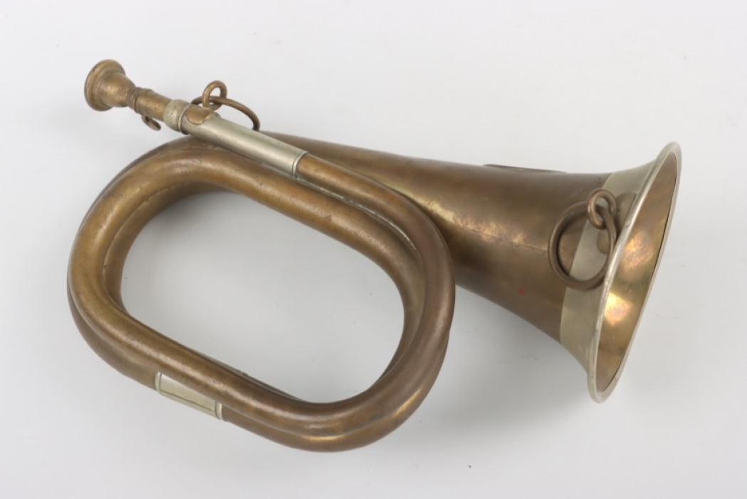 WWI Prussian trench bugle - Fischer
