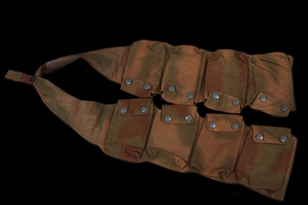 FG42 bandolier in tan & water pattern camouflage