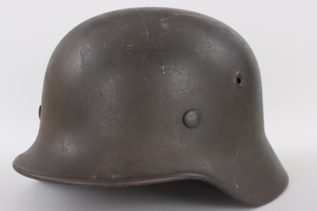 Waffen-SS M40 ex-single decal helmet