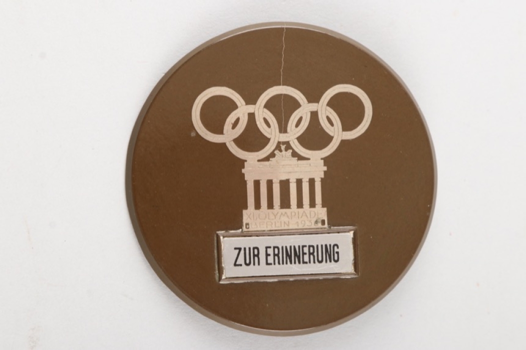 Olympic Games 1936 - Worker's Badge in Dark Green