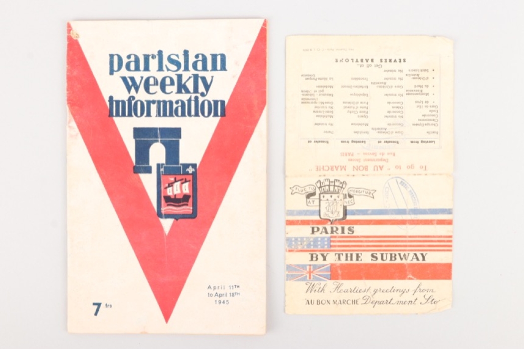 Parisian Weekly Information April 1945