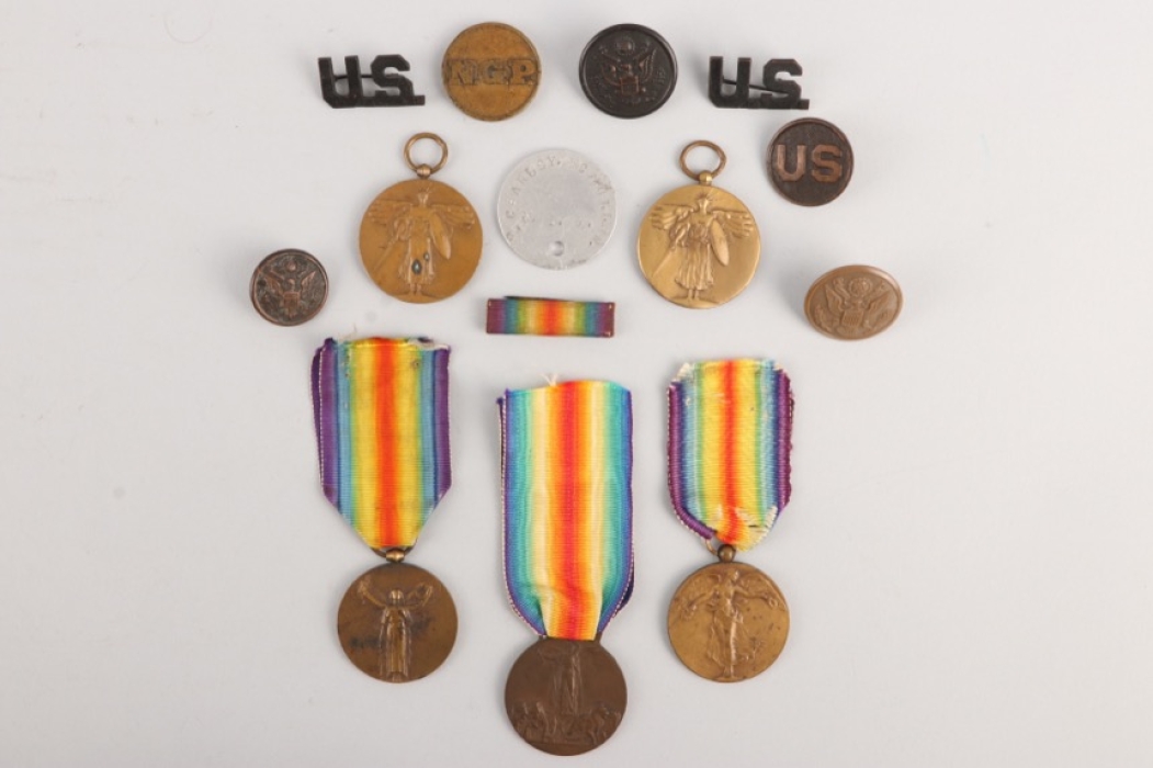 Collection of WWI Victory Medals