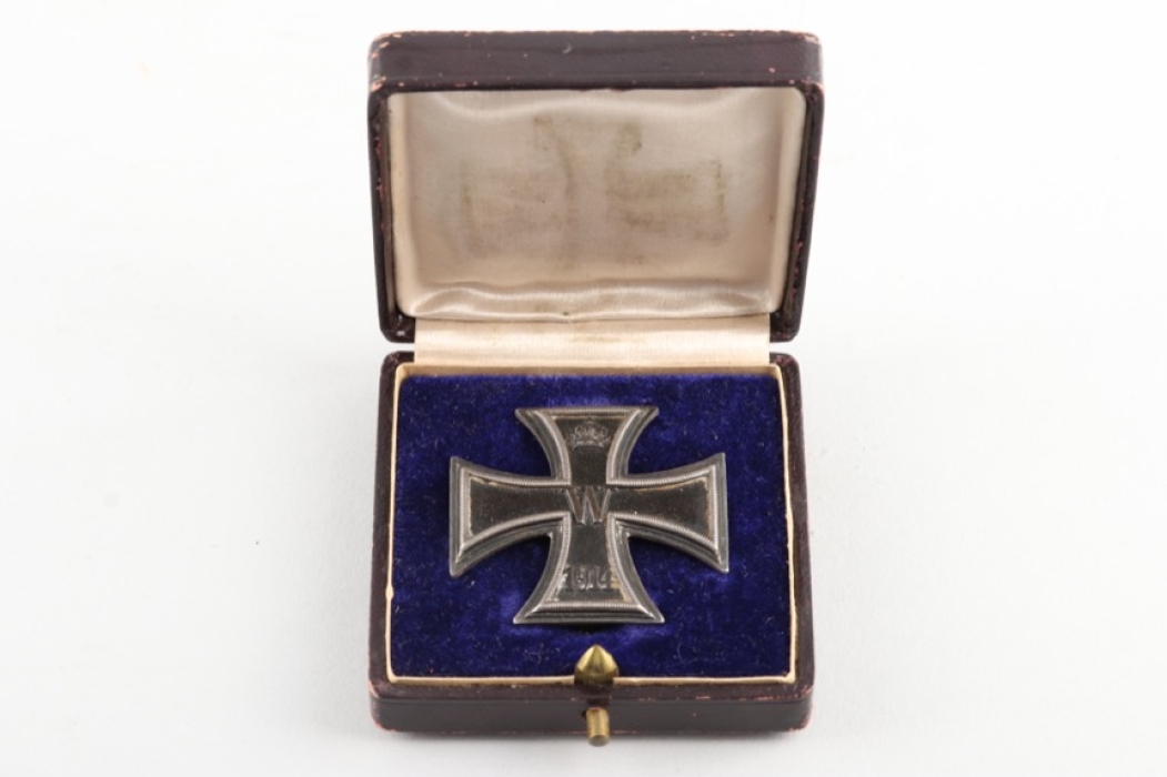 1914 Iron Cross 1st Class cased - Carl Dillenius