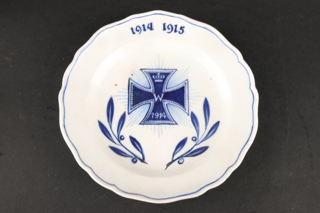 Iron Cross 1914-1915 Meissen Plate