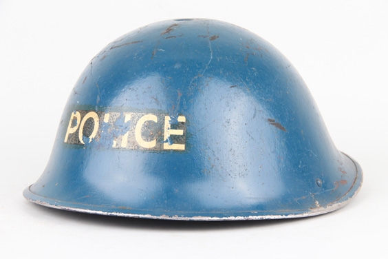 Britischer Stahlhelm 1942 POLICE
