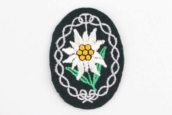Heer Gebirgsjäger Edelweiss sleeve badge