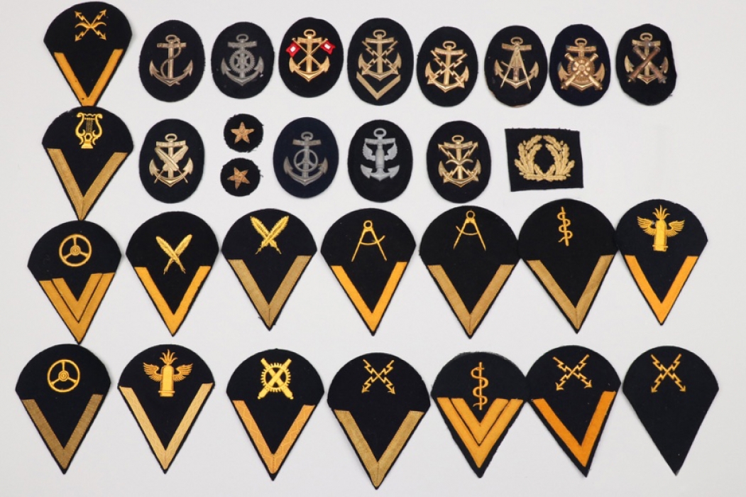 31 + Kriegsmarine sleeve patches