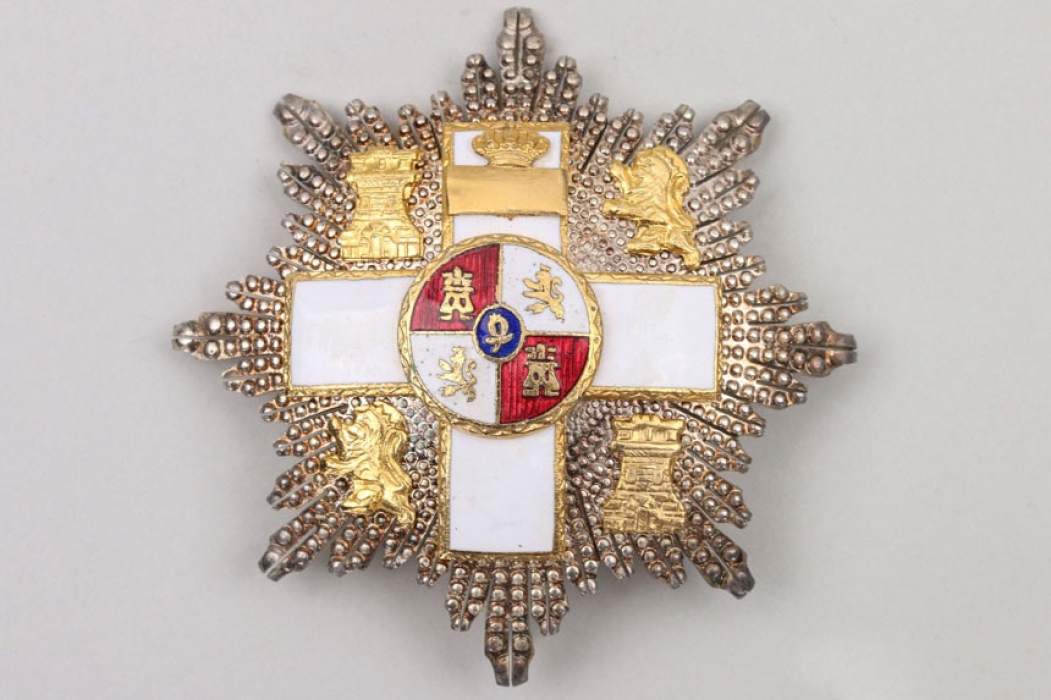 Spain - Military Merit Order, Grand Cross - White Decoration