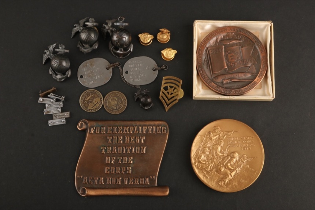 U.S. Marine Group of Medals and Insignia