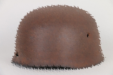 M38 Fallschirmjäger helmet shell (battle damaged) 