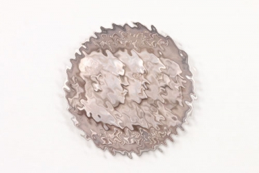 1938 Viermächteabkommen plaque - silver