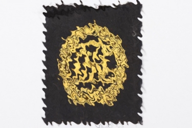 Third Reich DRL Sport's Badge in gold (cloth)