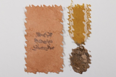 Westwall Medal in Schmidthäussler bag