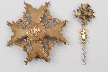Spanish Cross in bronze without swords & miniature