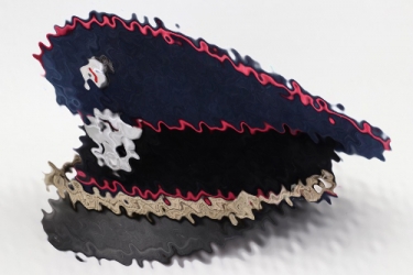 Third Reich Feuerschutzpolizei visor cap