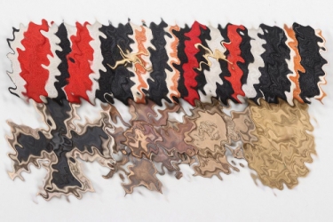 Wehrmacht 4-place medal bar