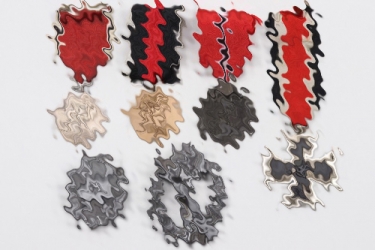 6 + Third Reich medals