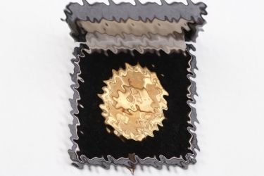 Wound Badge in gold in case - variant