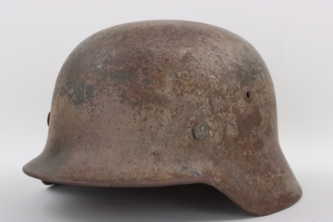 Heer M35 3-color camo helmet - ET66