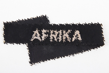 Black AFRIKA cuffband Panzer 