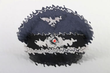 Luftwaffe officer's visor cap to Dr. Seit