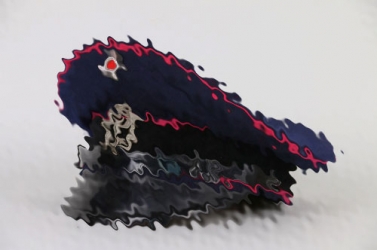 Third Reich firebrigade EM/NCO visor cap