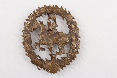 German Horsemans Badge in bronze - Lauer