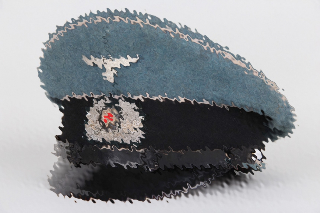 Third Reich Bahnschutz visor cap - EM/NCO