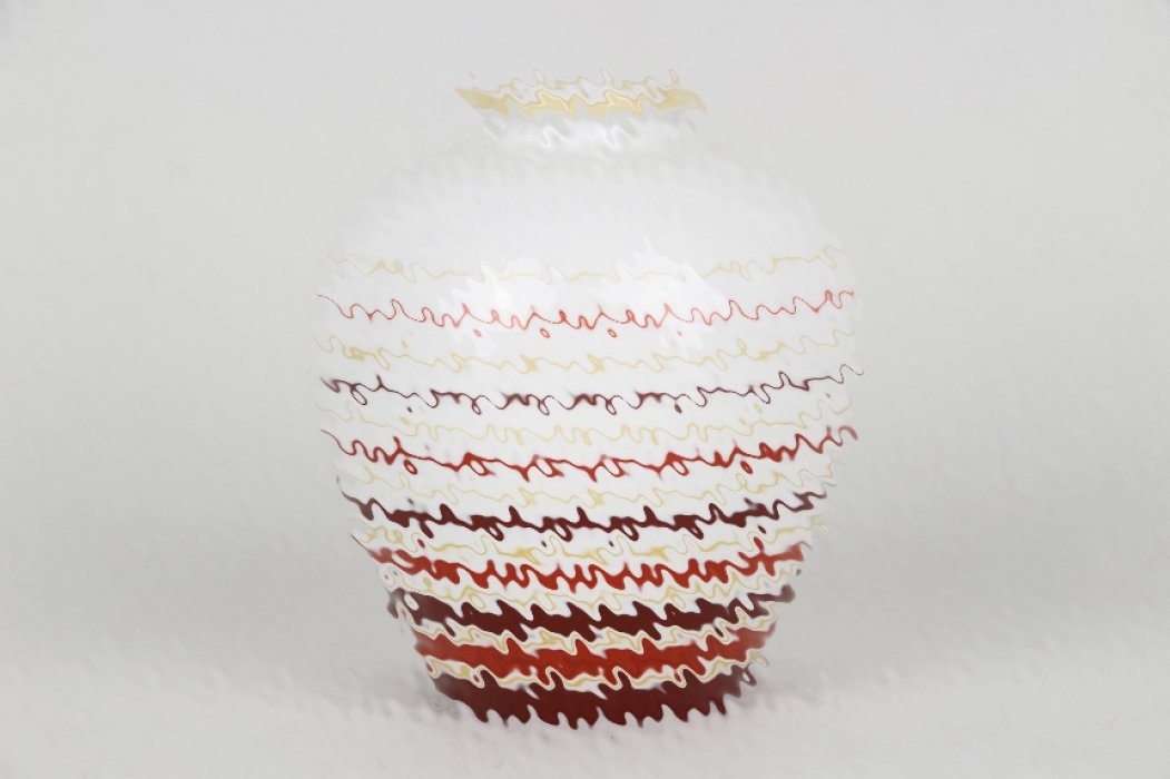 SS Allach - painted porcelain vase #502