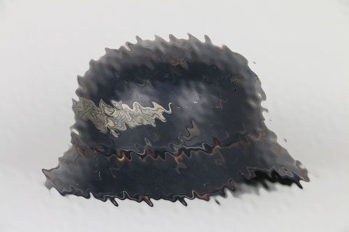 Third Reich Luftschutz helmet shell 