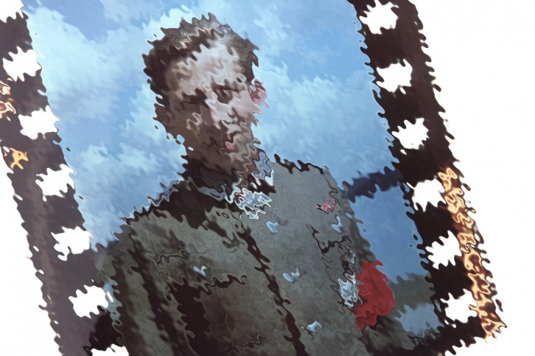 Third Reich 3 color slide - Knight's Cross winner Bittner 