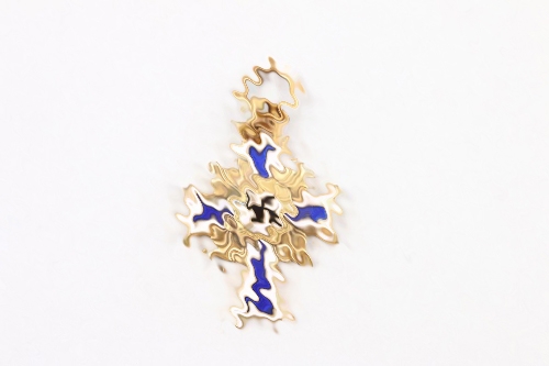 Miniature to Mothers Cross in gold - L/10