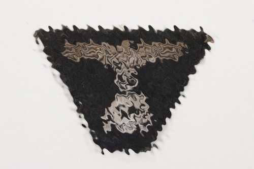 Waffen-SS Panzer triangle badge for field cap