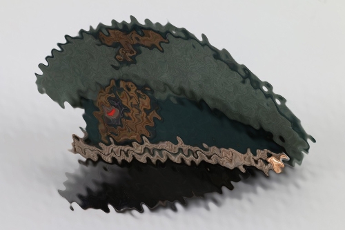 Kriegsmarine Küstenartillerie officer's crusher cap 