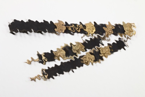 Early Naval officer's belt and dagger hangers