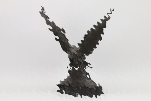 Third Reich bronze eagle desk decoration