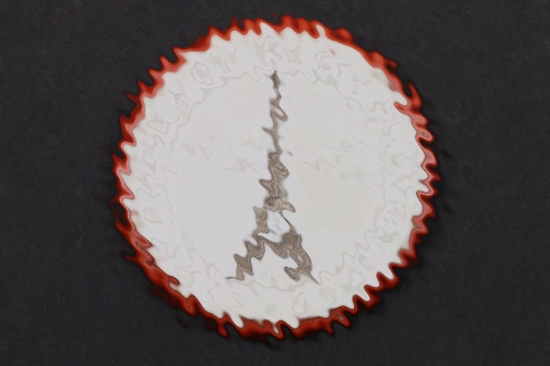 Meissen plaque "Einnahme von Paris"