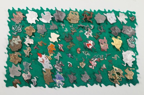 Third Reich collection of pins/tinnies/badges (6)