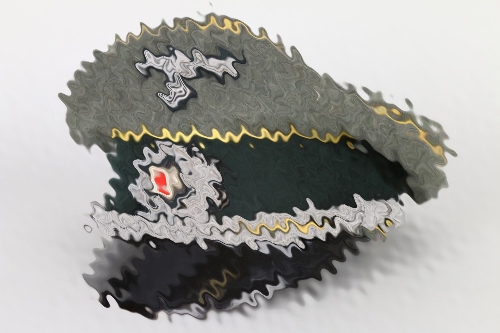Heer signals officer's visor cap