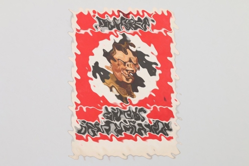 Third Reich propaganda postcard Grossdeutschland