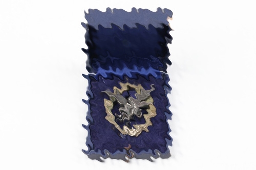 Fw. Sabatier - Air Gunner Badge (Juncker) in case