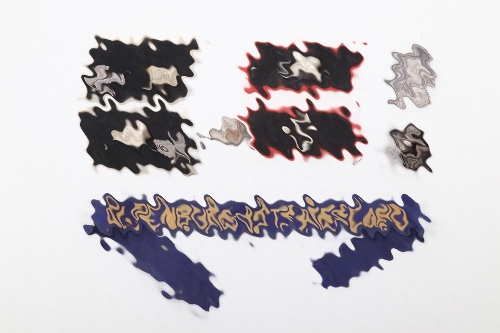 Stahlhelmbund - cuffband collar tabs & badges