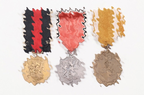 Westwall Sudetenland & Austria medals