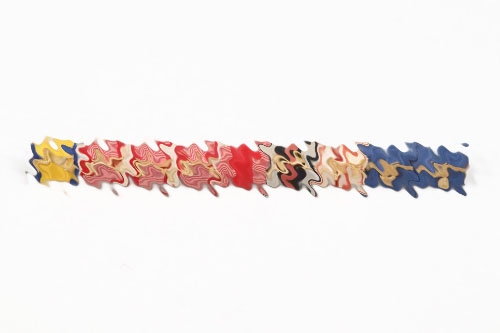 Wehrmacht 9-place ribbon bar to WW1 veteran