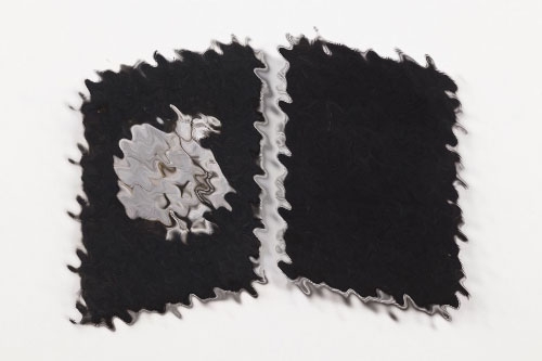 Waffen-SS Totenkopf officer's collar tabs