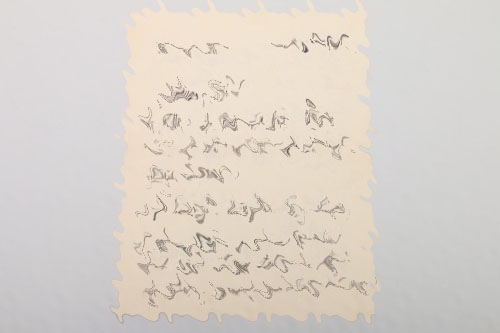 Hans Frank - handwritten letter (1943)