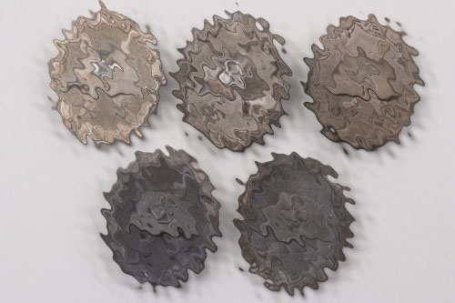 Wehrmacht lot of Wound Badges in silver - marked