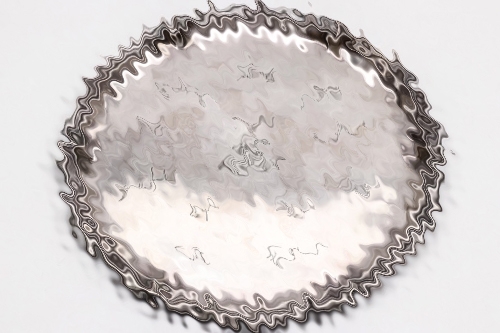 I./A.R.59 engraved silver presentation plate