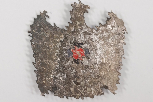 Third Reich NSKOV cap badge